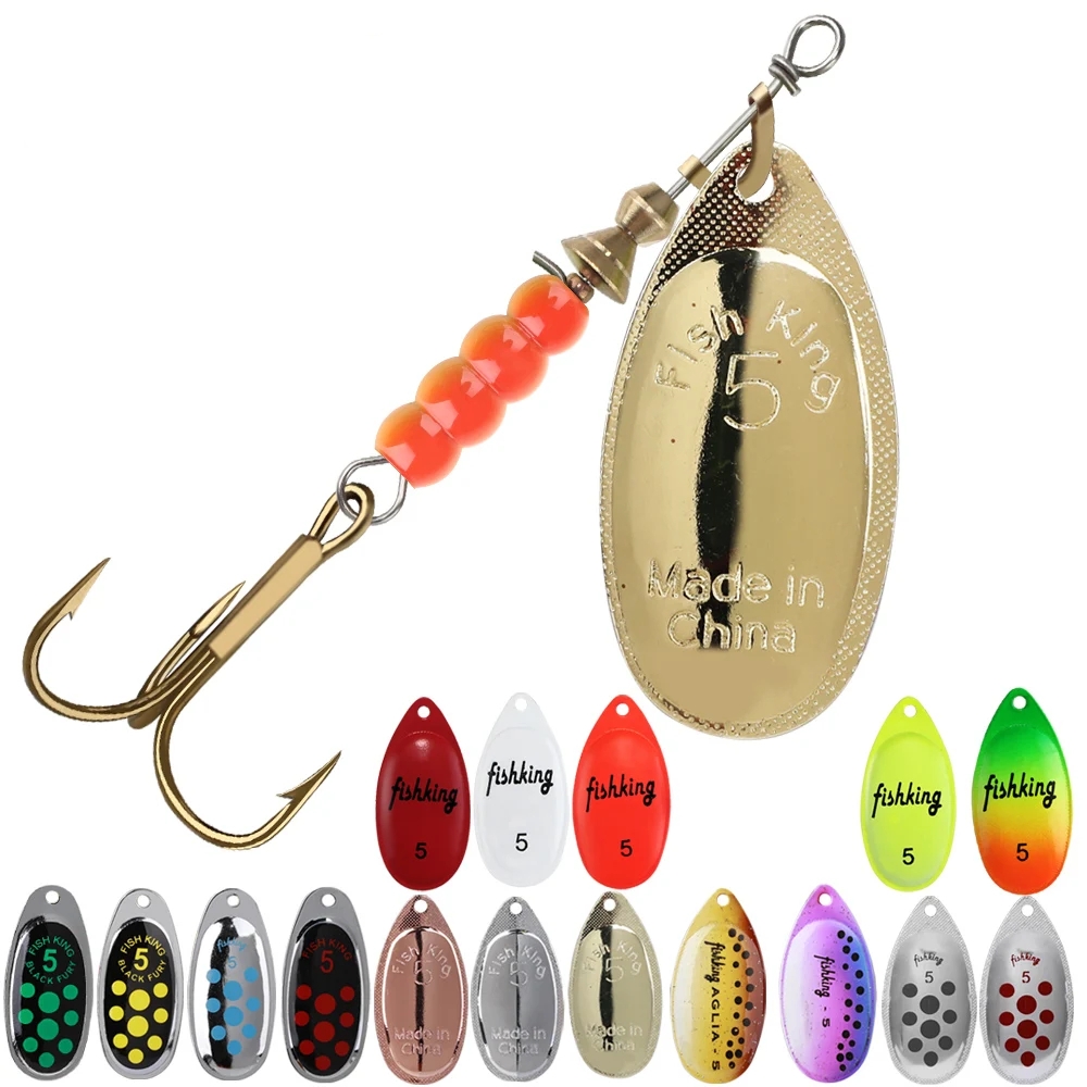 Fishing Lure Crankbait - เหยื่อปลอมแบบช้อนโลหะ น้ำหนัก 3.9 กรัม 4.6 กรัม
