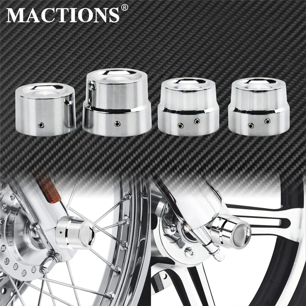 Abu Garcia Reel Revo - 2 pcs/4 pcs รถจักรยานยนต์ด้านหน้าด้านหลังฝาครอบ NUT Chrome
