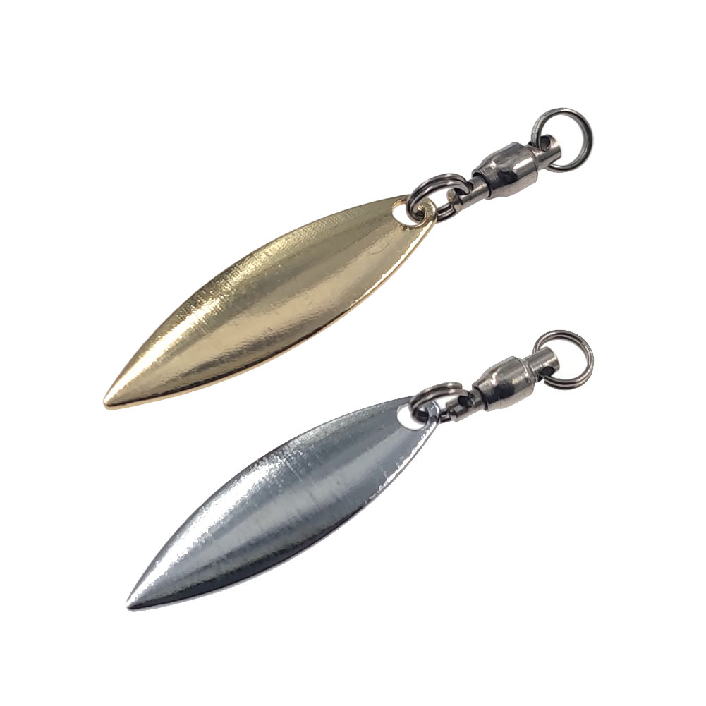 Fishing Lure Buzzbait - 10pcs Willowleaf ใบมีด SPINNER เหยื่อตกปลา Lure