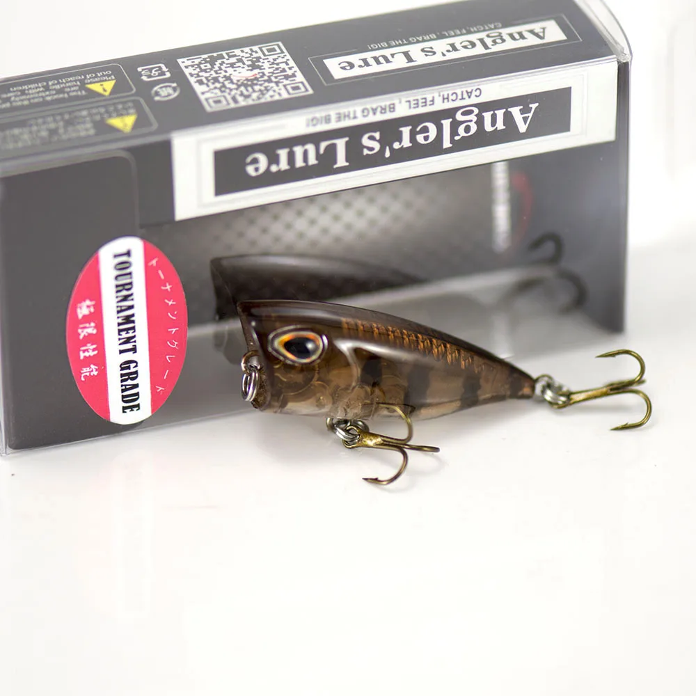 Fishing Lure Popper - Countbass Popper Hard เหยื่อตกปลาเหยื่อ Wobbler น้ําจืด