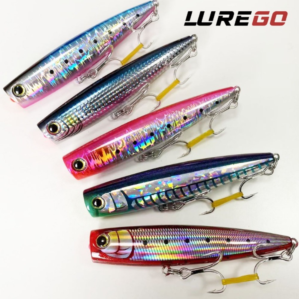 Fishing Lure Popper - เหยื่อปลอม ABS ขนาดใหญ่ 1 ชิ้น –