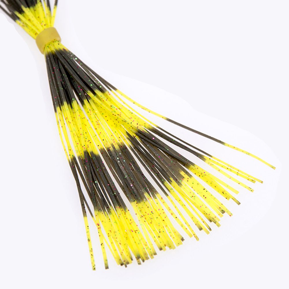 Fishing Lure Spinner - เหยื่อตกปลาแบบหมุนได้ 50 ชิ้น เหยื่อยางนิ่มแบบจมน้ำ เหยื่อตกปลาหมึกยางแบบไม่มีลม กระโปรงซิลิโคน