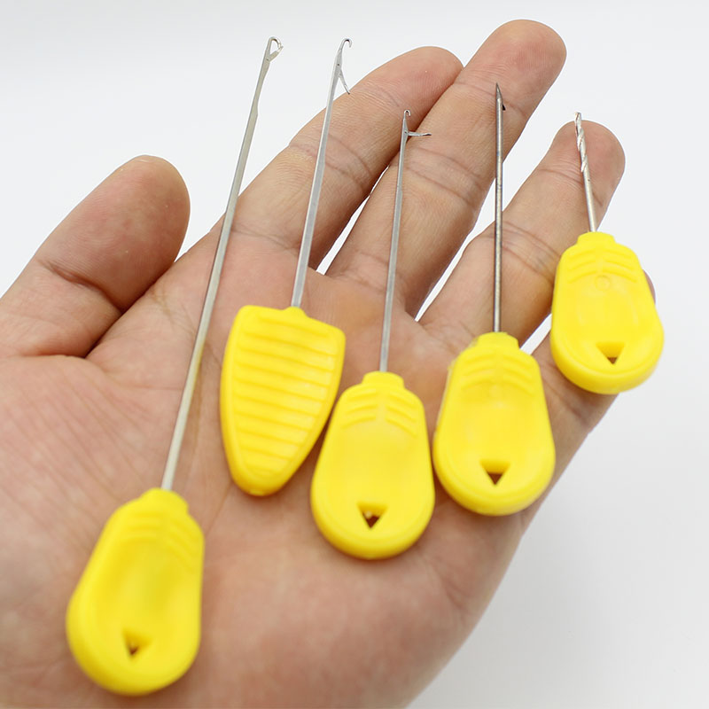 Fishing Lure Kit - 3PCS ปลาคาร์พเครื่องมือตกปลา Rigging Baiting เข็มเกลียวเหยื่ออุปกรณ์เสริมตกปลา Lure