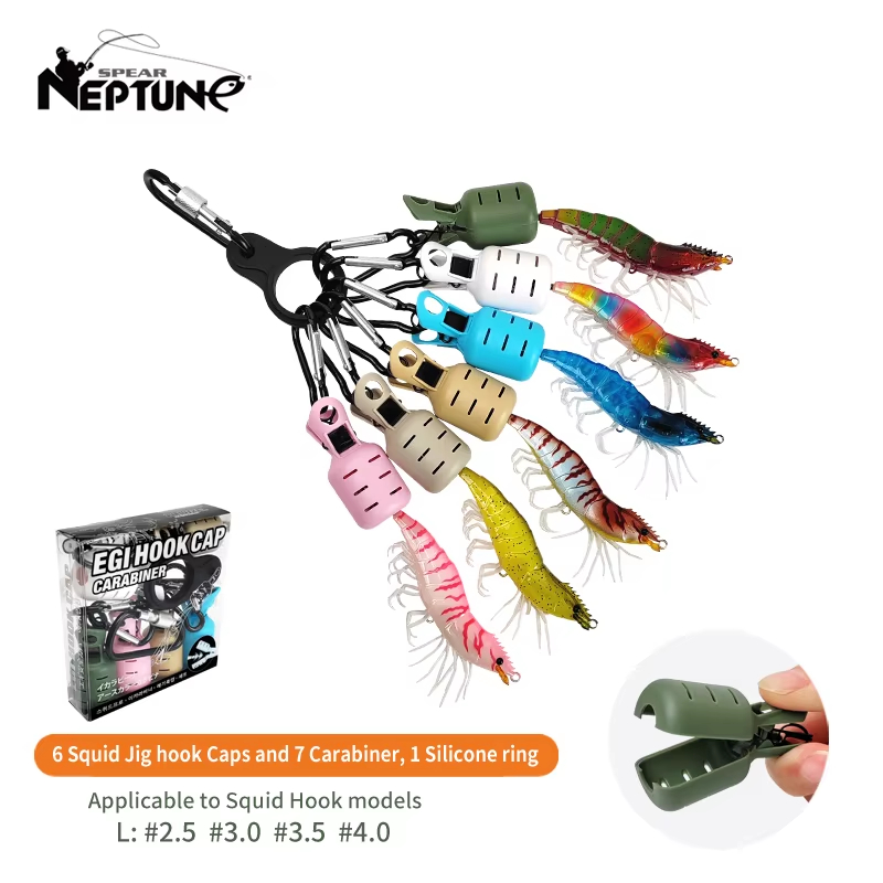 ชุดอุปกรณ์ป้องกันหัวเบ็ดปลาหมึ - Fishing Lure Jig บทวิจารณ์และราคา