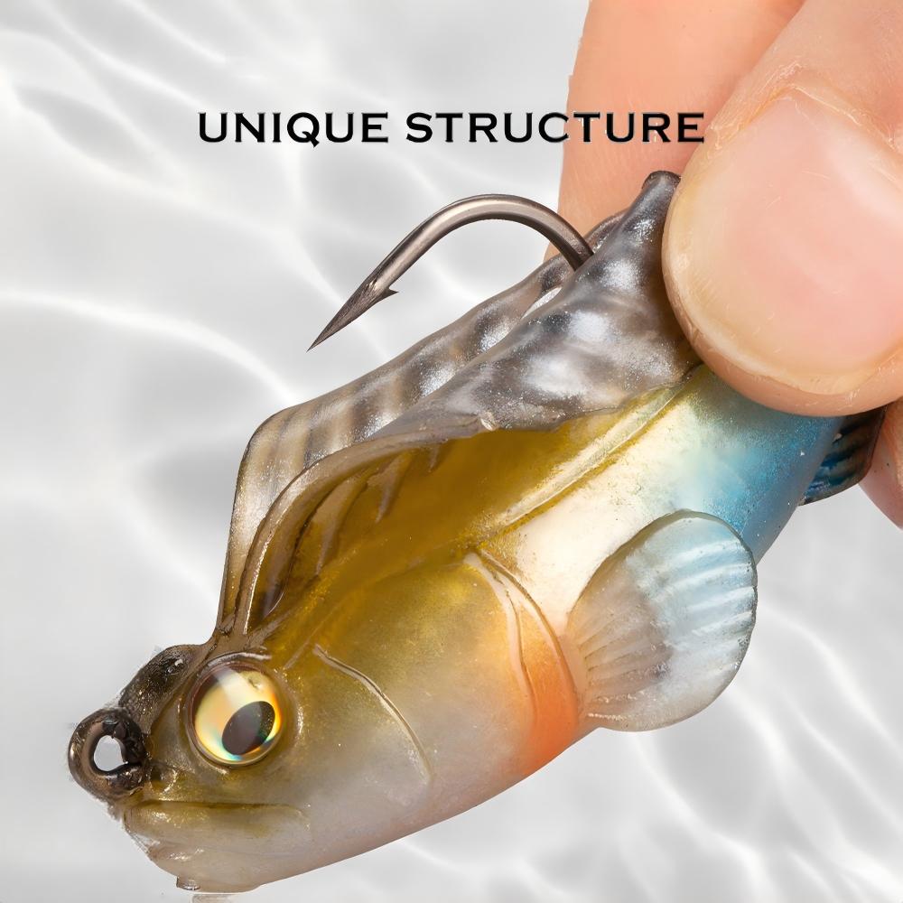 เหยื่อตกปลา Hunthouse แบบนิ่ม  - Fishing Lure Swimbait บทวิจารณ์และราคา
