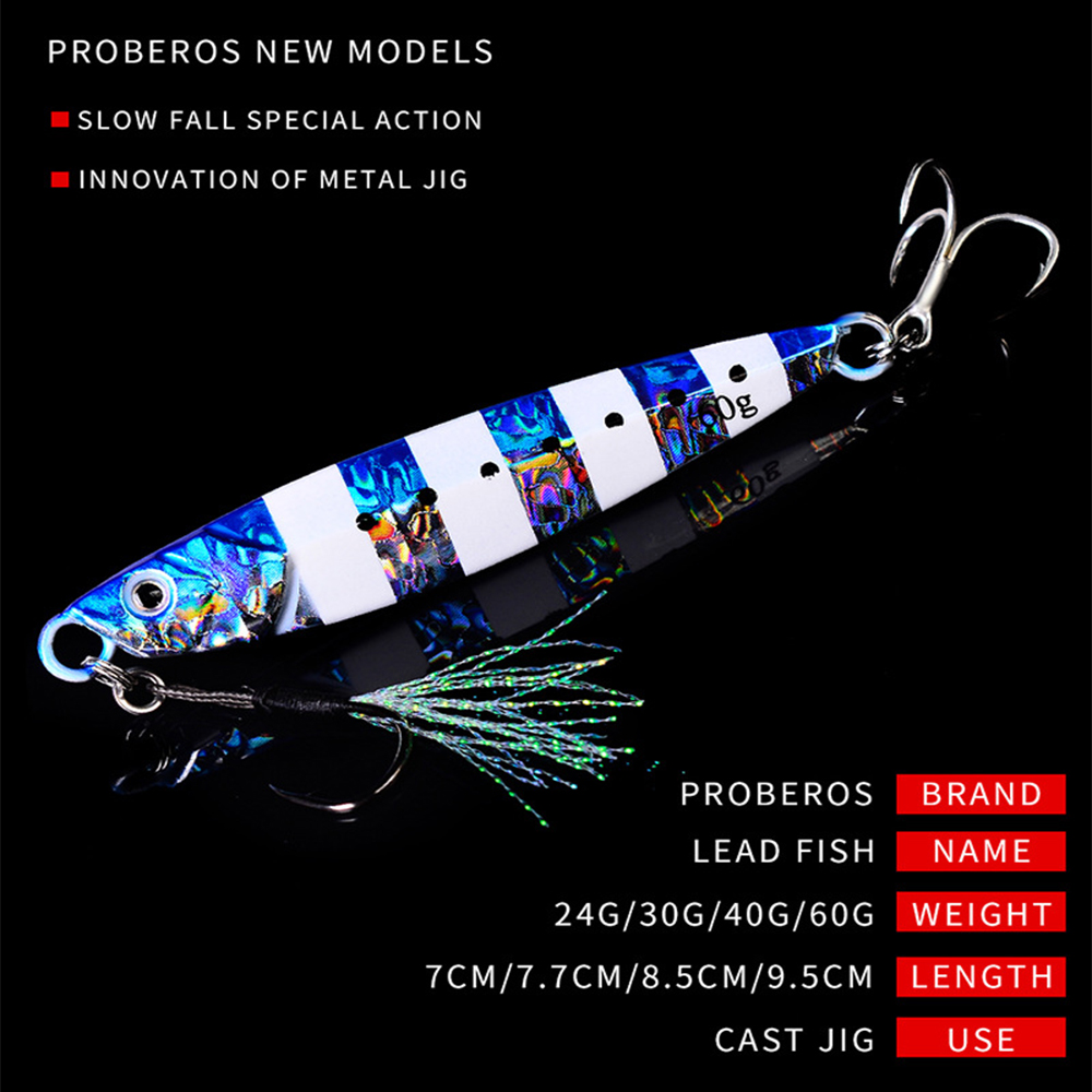โปรเบอร์โรส ชุดเหยื่อจิ๊กโลหะเ - Fishing Lure Spoon บทวิจารณ์และราคา