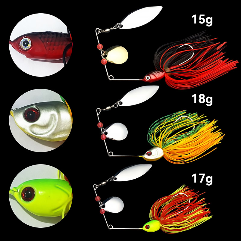 Bazooka 15g 18g Spinnerbait Fi - Fishing Lure Swimbait บทวิจารณ์และราคา