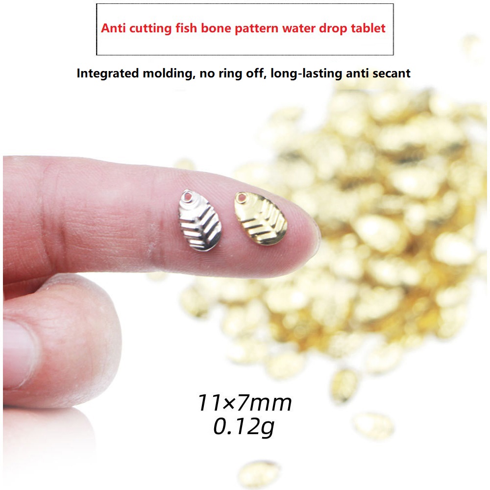 50 ชิ้น/ล็อต DIY ตกปลา Spinner - Fishing Lure Spinner บทวิจารณ์และราคา
