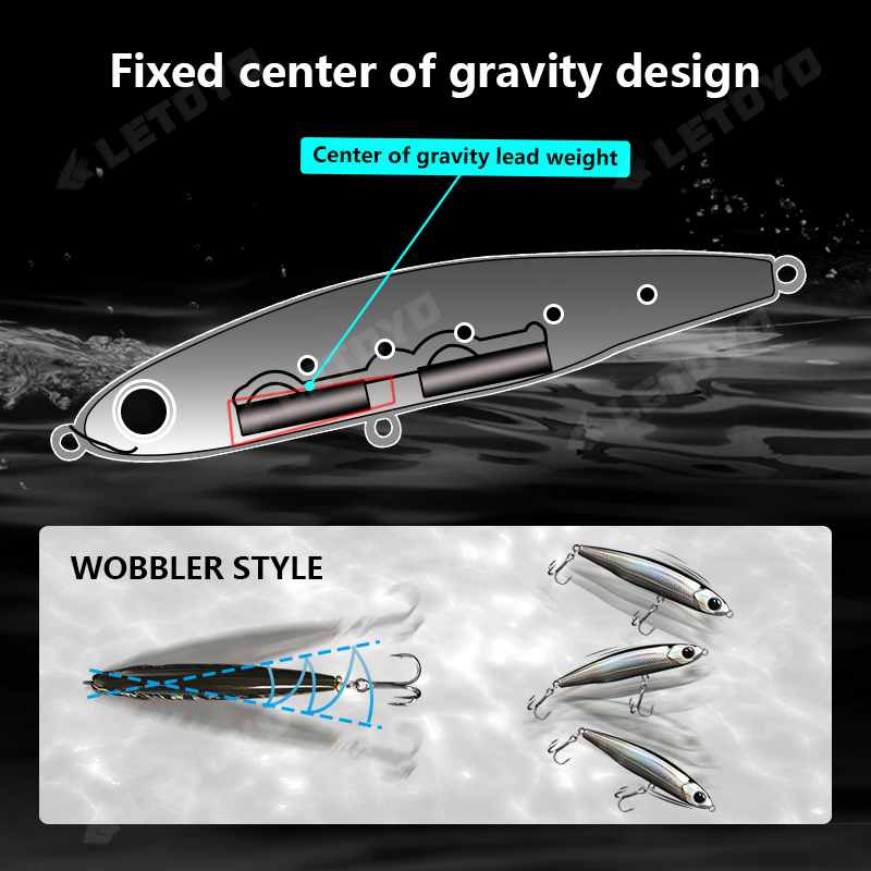 เหยื่อปลอม LETOYO แบบจมน้ำ 17  - Fishing Lure Topwater บทวิจารณ์และราคา