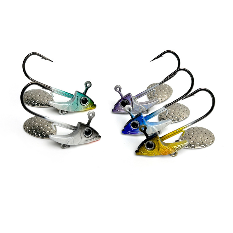ชุดเหยื่อตกปลาแบบจิ๊กเฮดพร้อมใ - Fishing Lure Jig บทวิจารณ์และราคา