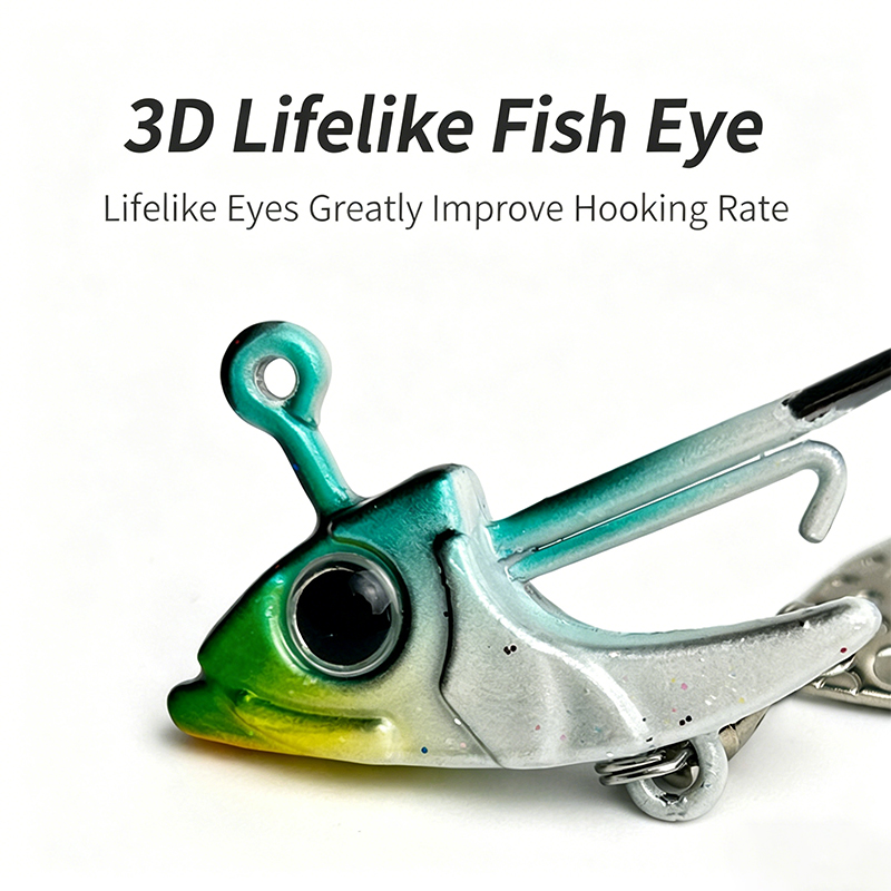 ชุดเหยื่อตกปลาแบบจิ๊กเฮดพร้อมใ - Fishing Lure Jig บทวิจารณ์และราคา