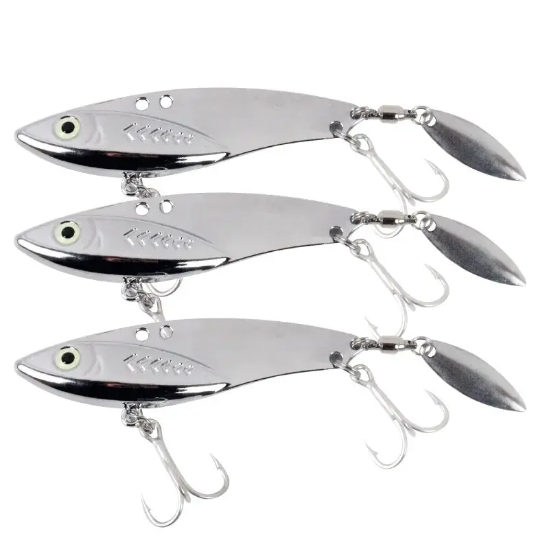 เหยื่อตกปลาโลหะผสมสังกะสี 5g-3 - Fishing Lure Blade Bait บทวิจารณ์และราคา