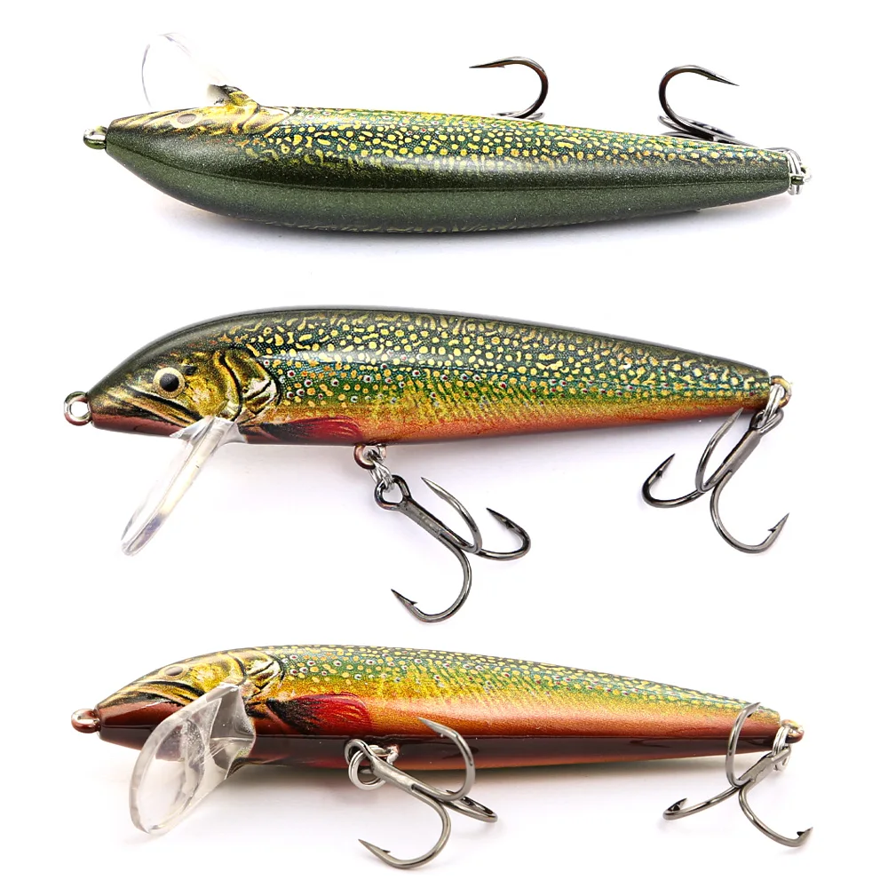 B & U 80mm Sinking Minnow Wobb - Fishing Lure Jerkbait บทวิจารณ์และราคา