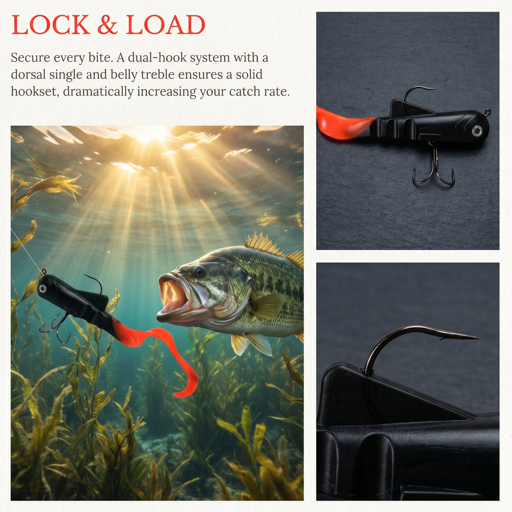 6ชิ้น/ล็อต Pike Musky Dawg ตกป - Fishing Lure Swimbait บทวิจารณ์และราคา