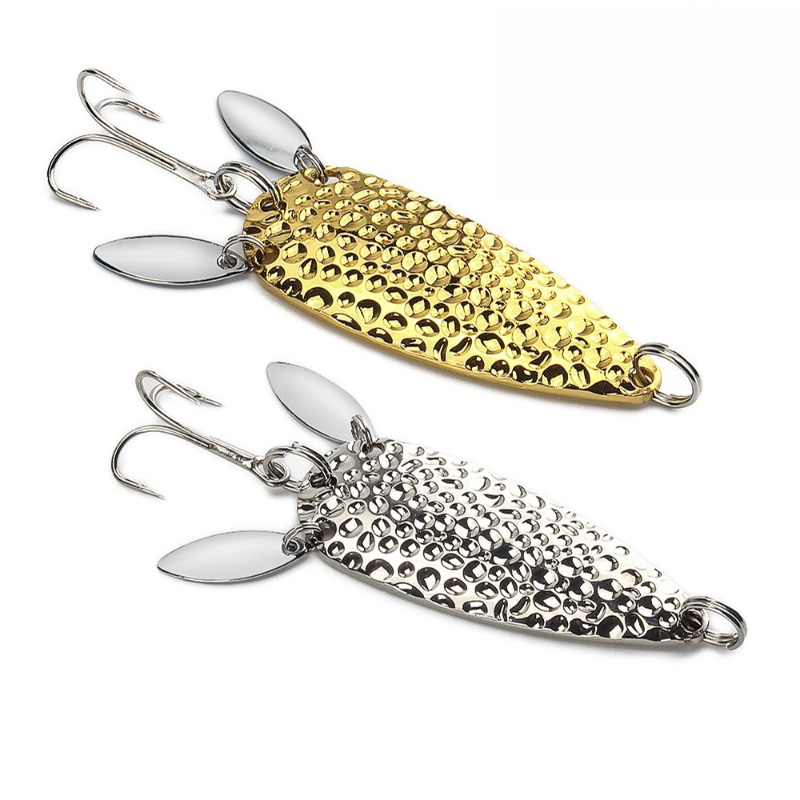1 ชิ้นช้อนโลหะ Spinnerbait คู่ - Fishing Lure Swimbait บทวิจารณ์และราคา