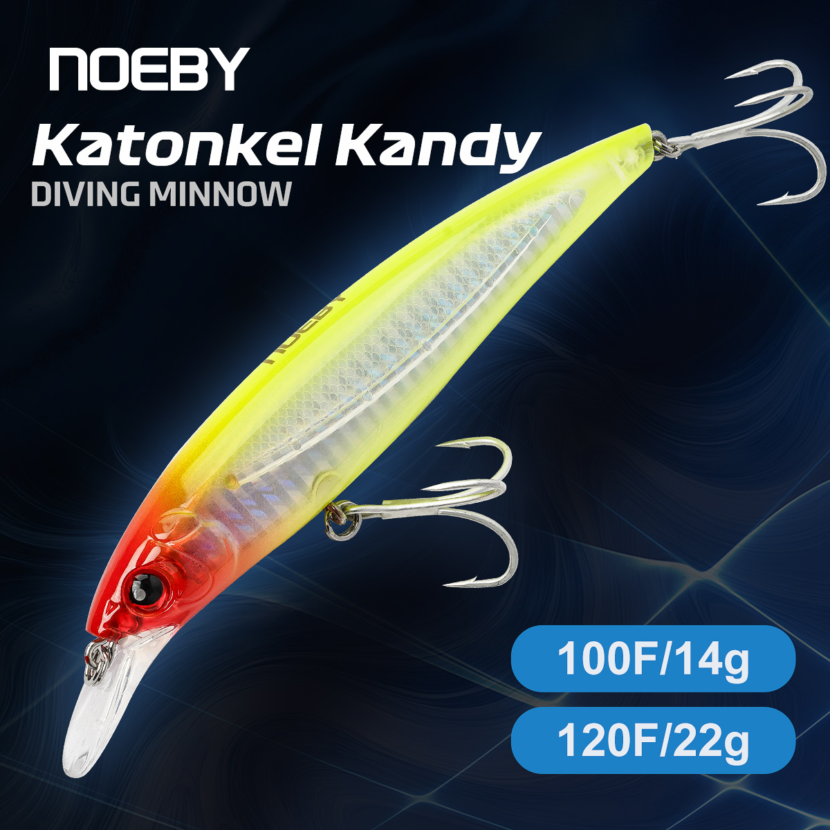 เหยื่อปลอม NOEBY Minnow ขนาด 1 - Fishing Lure Topwater บทวิจารณ์และราคา