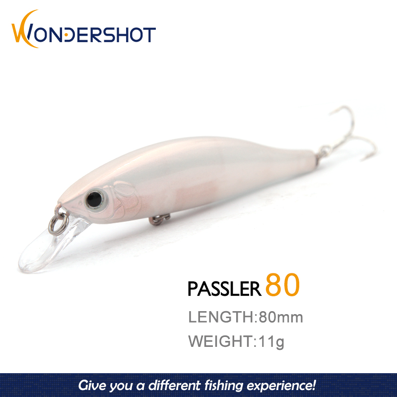 Wondershot A17 80มม.11G Hot ชุ - Fishing Lure Jerkbait บทวิจารณ์และราคา