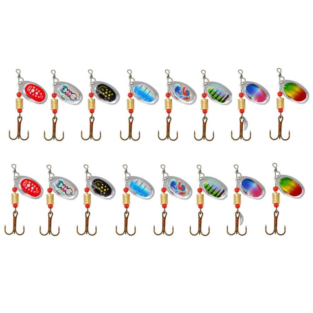 กระเป๋าเก็บเหยื่อตกปลาแบบหมุนไ - Fishing Lure Spinner บทวิจารณ์และราคา