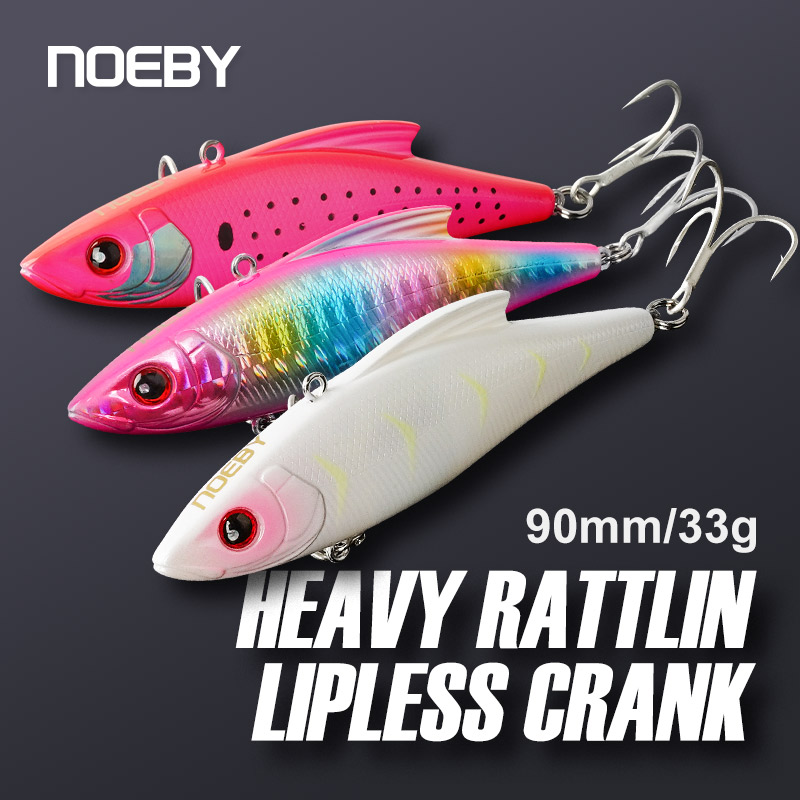 เหยื่อปลอม Noeby 3 ชิ้น ขนาด 9 - Fishing Lure Crankbait บทวิจารณ์และราคา