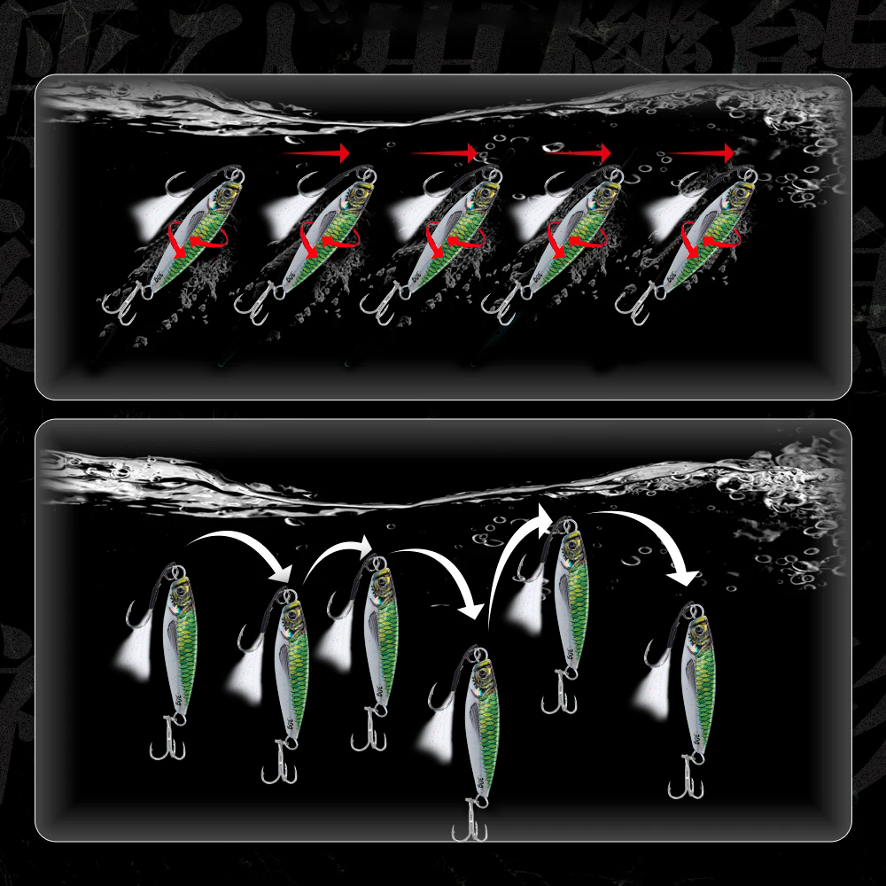 Hunthouse โลหะ Jig Fishing Lur - Fishing Lure Topwater บทวิจารณ์และราคา