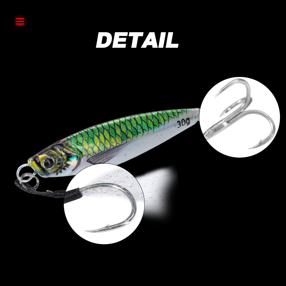 Hunthouse โลหะ Jig Fishing Lur - Fishing Lure Topwater บทวิจารณ์และราคา