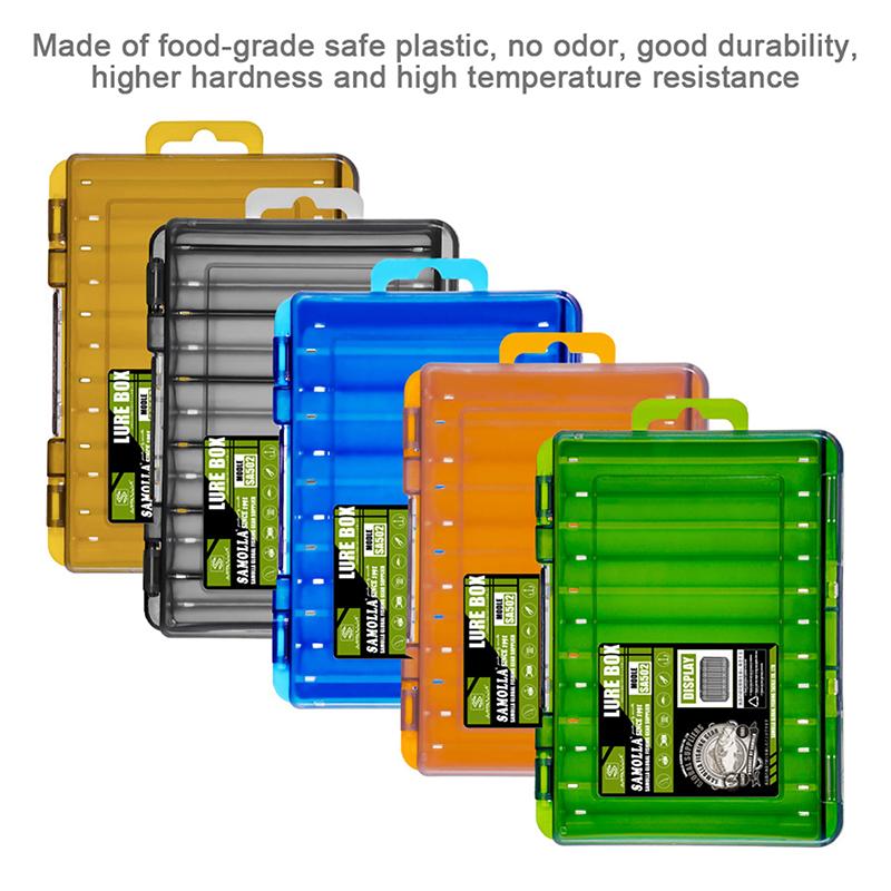 กล่องใส่อุปกรณ์ตกปลาแบบสองด้าน - Fishing Lure Box บทวิจารณ์และราคา