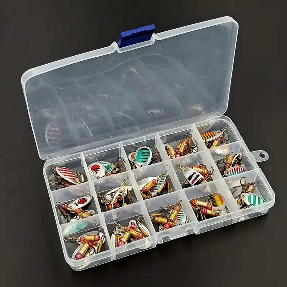 เหยื่อตกปลาแบบช้อนโลหะ 30 ชิ้น - Fishing Lure Spinner บทวิจารณ์และราคา